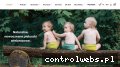 Screenshot strony puppidiapers.com