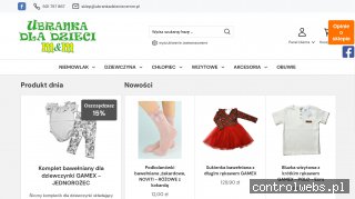 Ubrania dla maluchów - ubrankadzieciecemm.pl