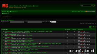 Auta MG - mgforum.pl