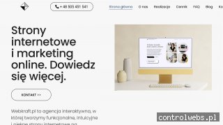 Strona internetowa dla psychologa - webkraft.pl