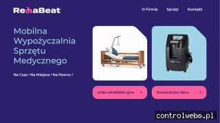 Wypożyczalnia łóżek rehabilitacyjnych Śrem - rehabeat.pl