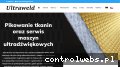 Screenshot strony ultraweld.pl