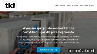Certyfikat udt - tktechnik.pl