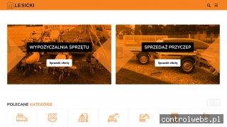Wypożyczalnia maszyn budowlanych i ogrodniczych, przyczepy