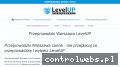 Screenshot strony przeprowadzki-levelup.pl