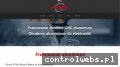 Screenshot strony matrixmetal.pl
