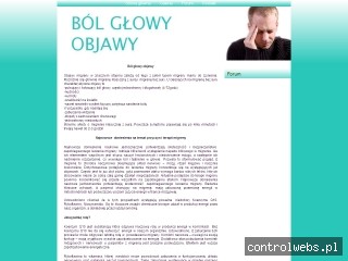 Ból głowy objawy