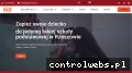 Screenshot strony wrschool.eu