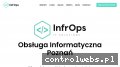 Screenshot strony infrops.pl