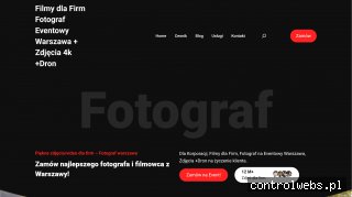 Fotograf z Drona na Eventy