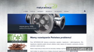 Filtry magnetyczne Matykiewicz
