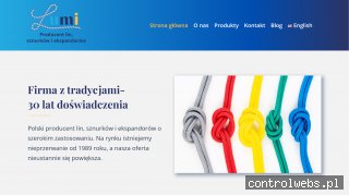 Producent lin sznurków i ekspandorów Lumi