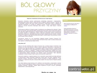 Ból głowy przyczyny