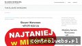 Screenshot strony slusarz-zamki.pl