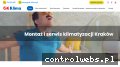 Screenshot strony ok-klima.pl