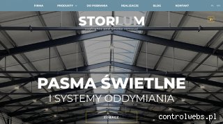 Storlum - producent pasm świetlnych i systemów oddymiania