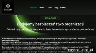 Outsourcing bezpieczeństwa organizacji - riskcom.pl