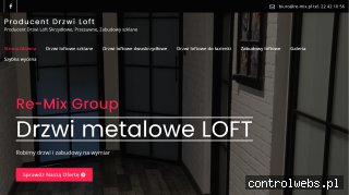 Producent drzwi loft - re-mix.pl
