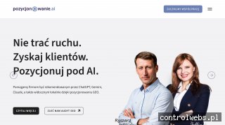 Pozycjonowanie AI - pozycjonowanie.ai