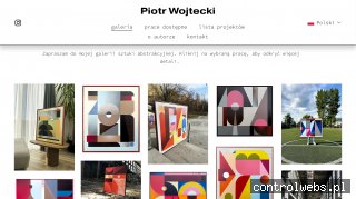 Ręcznie malowane obrazy abstrakcyjne - piotrwojtecki.com
