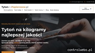 Tytoń sklep - tytondopapierosow.pl