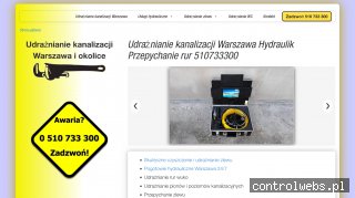 Przepychanie kanalizacji Warszawa