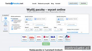 Tania Paczka - zamów kuriera, tanie przesyłki