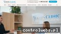 Screenshot strony denisclinic.pl