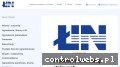 Screenshot strony linproducent.pl