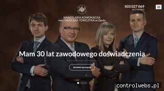 Kancelaria adwokacka mec. Dariusza Tomczyka w Opolu