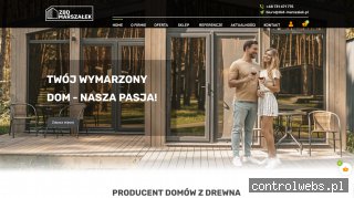 Garaże drewniane z drewna - zbd-marszalek.pl