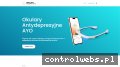 Screenshot strony okularyantydepresyjne.pl