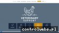 Screenshot strony veterinary-support.pl