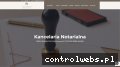 Screenshot strony innotariusz.pl