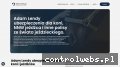 Screenshot strony adamlendy.pl
