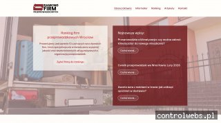 Ranking firm przeprowadzkowych Wrocław TOP 10