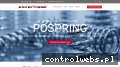 Screenshot strony www.pospring.pl