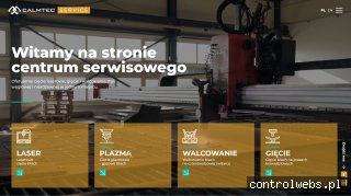 Calmtec Service – cięcie i obróbka blach stalowych