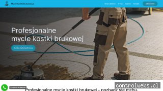 Czyszczenie kostki brukowe - mycie-kostki-brukowej.pl