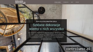 Szklana inspiracja - blog dla pasjonatów szkła