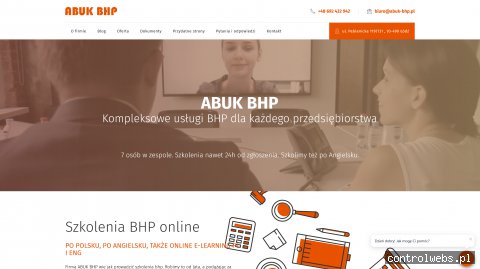 Szkolenia BHP Łódź - abuk-bhp.pl