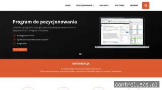 Pozycjonowanie program