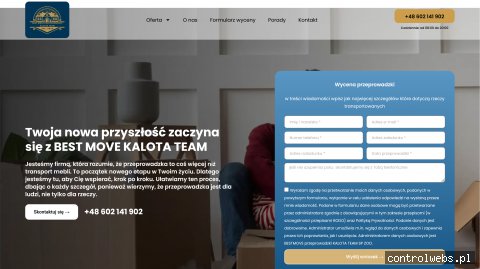 Best Move Kalota Team - bezpieczne relokacje i transport