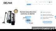 Screenshot strony beam.pl