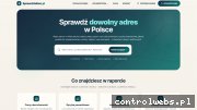 Screenshot strony sprawdzadres.pl