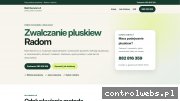 Screenshot strony odpluskwianie.radom.pl