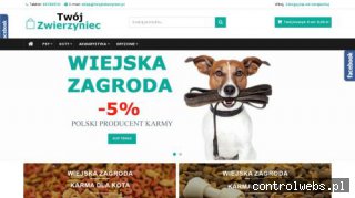 Profesjonalny sklep zoologiczny