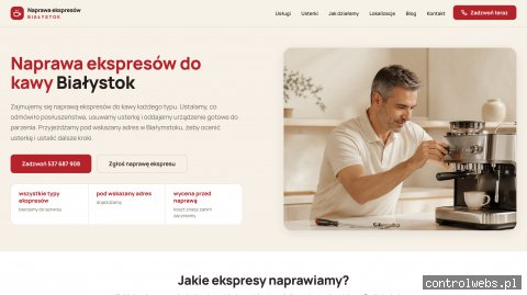 Serwis ekspresów do kawy Białystok