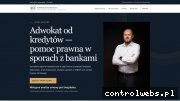 Screenshot strony adwokat-od-kredytow.pl