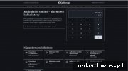 Screenshot strony kalibry.pl